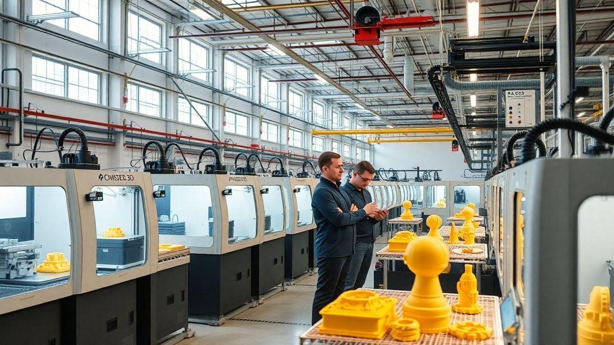 Inovação industrial impulsionada pela impressão 3D